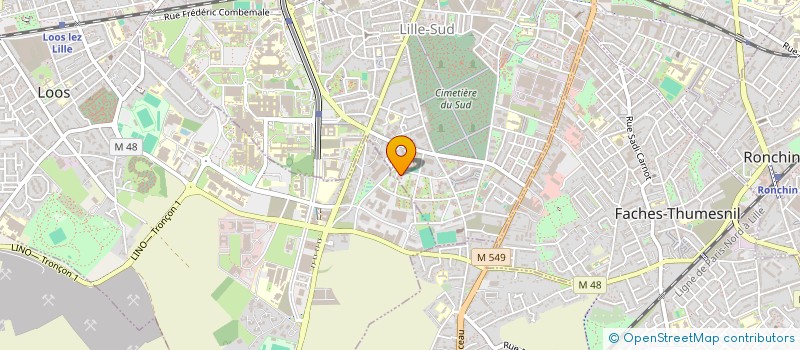 localisation de l'entreprise MADAME AMINATA KEITA à LILLE