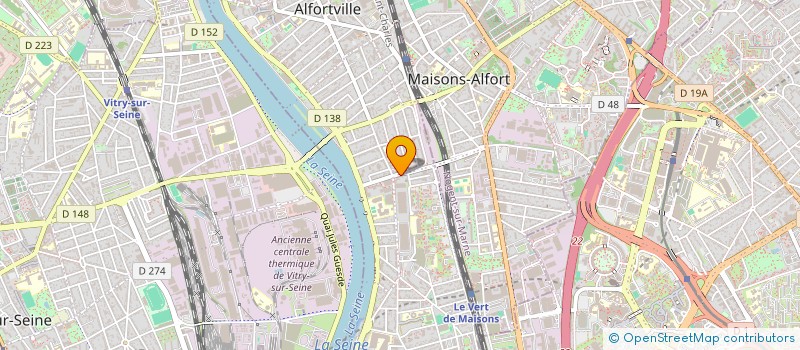 localisation de l'entreprise MADAME AMINATA KOITA à ALFORTVILLE