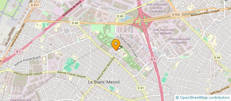 localisation de l'entreprise MADAME AMINATA KONTE à LE BLANC-MESNIL
