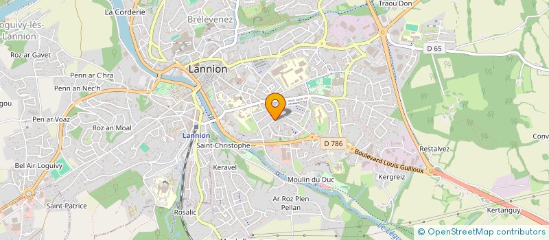 localisation de l'entreprise MADAME AMINATA KONTEH  LANNION