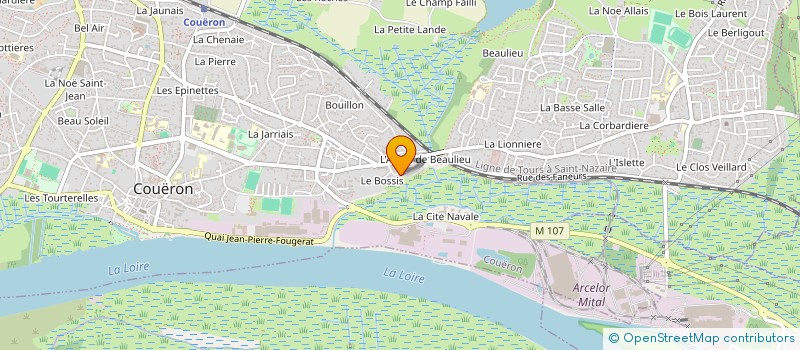 localisation de l'entreprise MADAME AMINATA MBAYE à COUERON