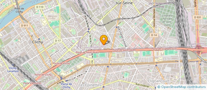 localisation de l'entreprise MADAME AMINATA MOUSSA à SAINT-OUEN-SUR-SEINE
