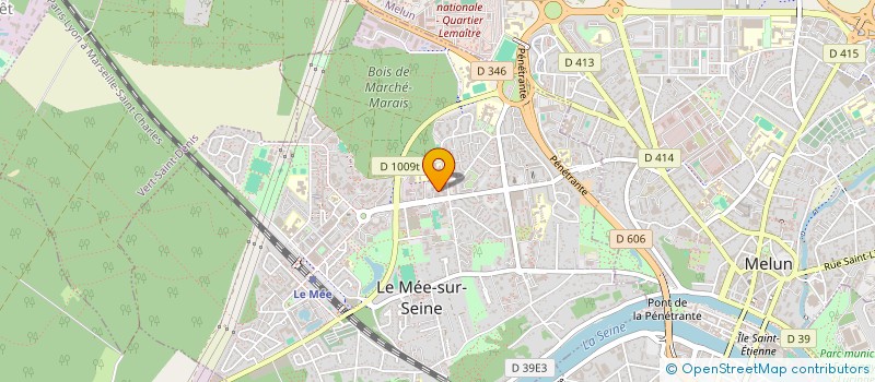 localisation de l'entreprise MADAME AMINATA N DIAYE  LE MEE-SUR-SEINE