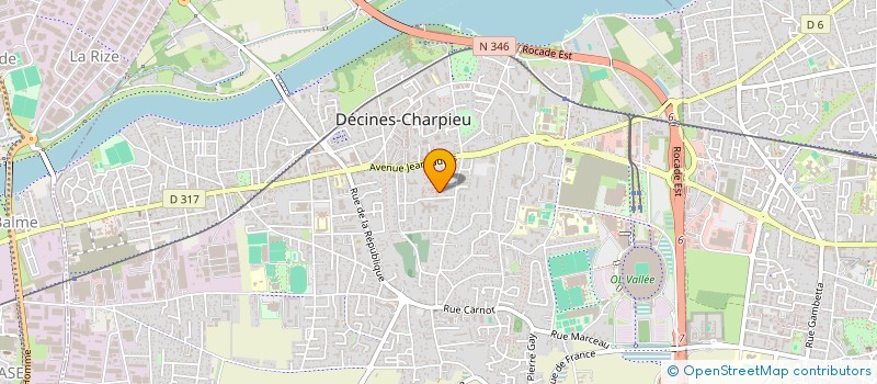 localisation de l'entreprise MADAME AMINATA NDIAYE  DECINES-CHARPIEU