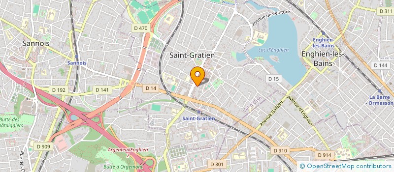 localisation de l'entreprise MADAME AMINATA NIANG  SAINT-GRATIEN