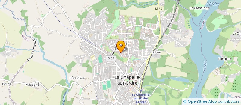localisation de l'entreprise MADAME AMINATA SAMB à LA CHAPELLE-SUR-ERDRE
