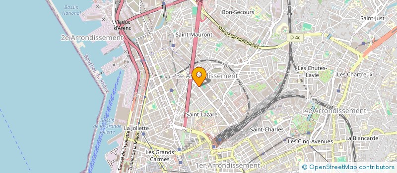 localisation de l'entreprise MADAME AMINATA SAMB à MARSEILLE