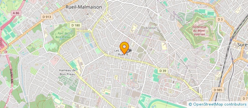 localisation de l'entreprise MADAME AMINATA SARR à RUEIL-MALMAISON