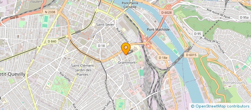 localisation de l'entreprise MADAME AMINATA SARR à ROUEN