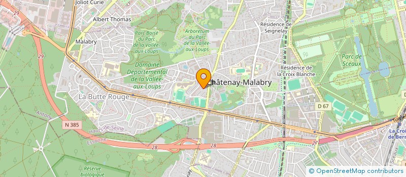 localisation de l'entreprise MADAME AMINATA SOUMARE  CHATENAY-MALABRY