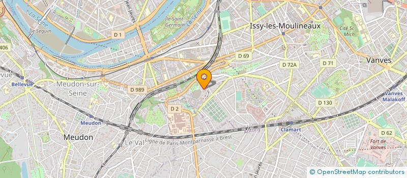 localisation de l'entreprise MADAME AMINATA SOW à ISSY-LES-MOULINEAUX