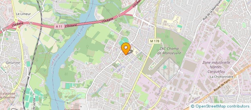 localisation de l'entreprise MADAME AMINATA SOW  NANTES