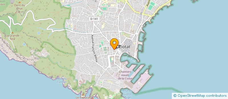 localisation de l'entreprise MADAME AMINATA SY à LA CIOTAT