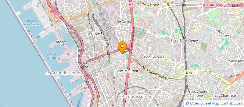 localisation de l'entreprise MADAME AMINATA TAMBOURA à MARSEILLE