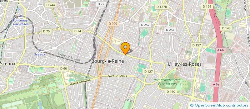 localisation de l'entreprise MADAME AMINATA TOURE à BOURG-LA-REINE