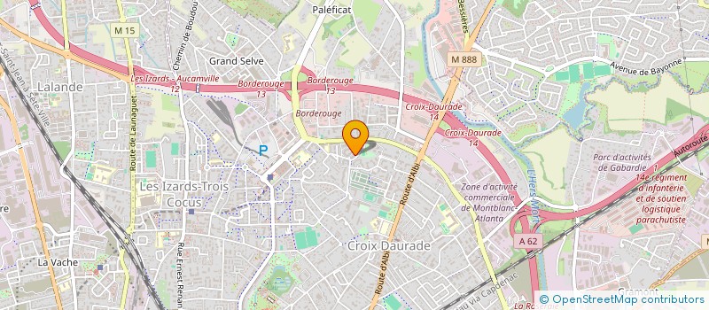 localisation de l'entreprise MADAME AMINATA TRAORE  TOULOUSE