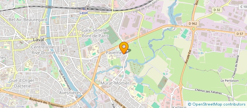 localisation de l'entreprise MADAME AMINATA TRAORE  LAVAL