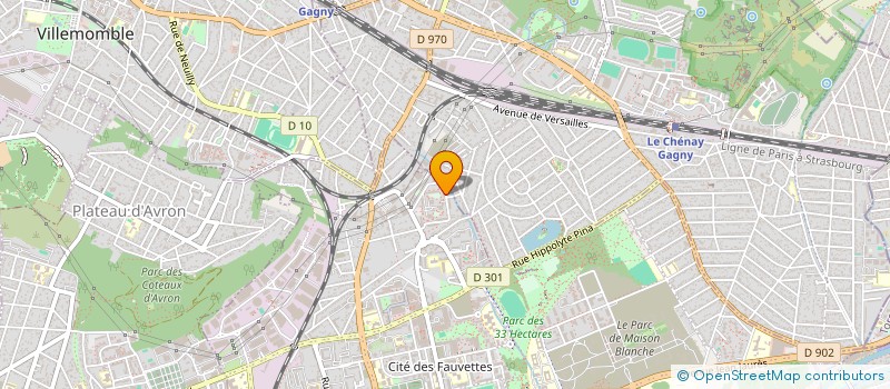 localisation de l'entreprise MADAME AMINATA WADE à NEUILLY-SUR-MARNE