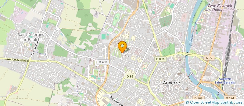 localisation de l'entreprise MADAME AMINATI ALI ABDALLAH à AUXERRE