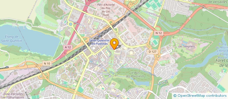 localisation de l'entreprise MADAME AMINATOU DIALLO  GUYANCOURT