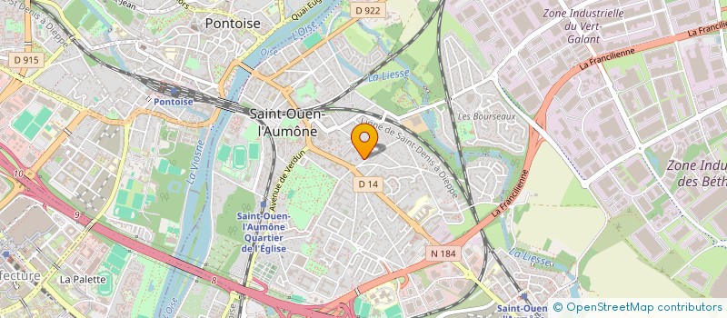 localisation de l'entreprise MADAME AMINATOU LAMERE à SAINT-OUEN-L'AUMONE