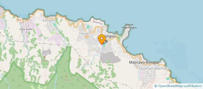 localisation de l'entreprise MADAME AMIR ECHAT à MAMOUDZOU