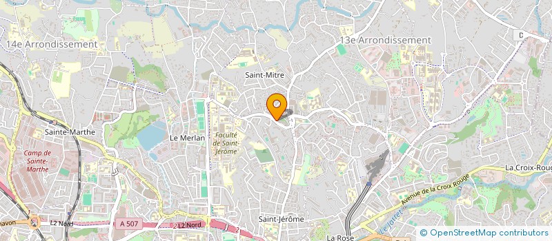 localisation de l'entreprise MADAME AMIRA ALOUANI à MARSEILLE