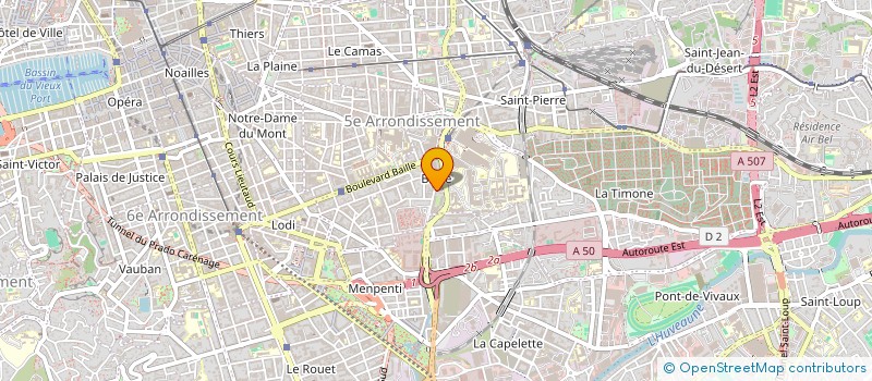 localisation de l'entreprise MADAME AMIRA BEN ABDALLAH à MARSEILLE