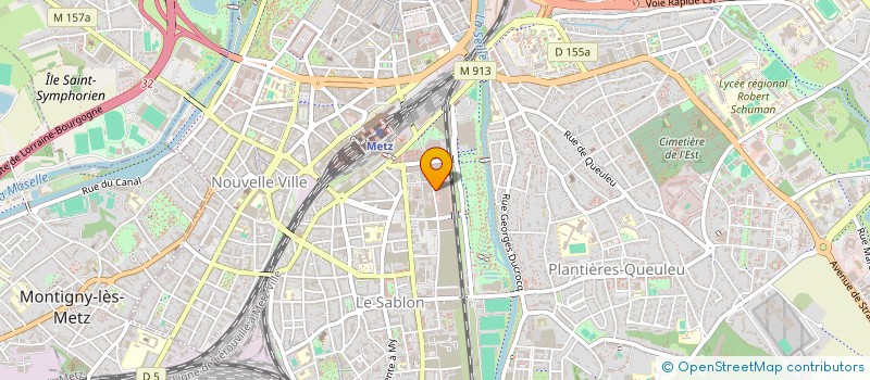 localisation de l'entreprise MADAME AMIRA BEN GRIRA  METZ