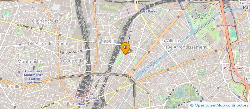 localisation de l'entreprise MADAME AMIRA BENDAHOU  PARIS