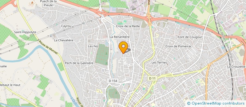 localisation de l'entreprise MADAME AMIRA BOUADMA à BEZIERS
