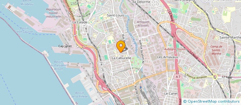 localisation de l'entreprise MADAME AMIRA BOUDIAF à MARSEILLE