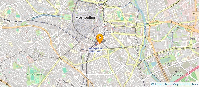 localisation de l'entreprise MADAME AMIRA CHALLOUB à MONTPELLIER