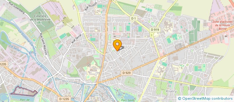 localisation de l'entreprise MADAME AMIRA DAHMANI  AMIENS