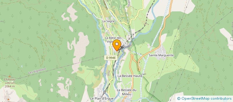 localisation de l'entreprise MADAME AMIRA DJILALI MESSAOUD  LES VIGNEAUX