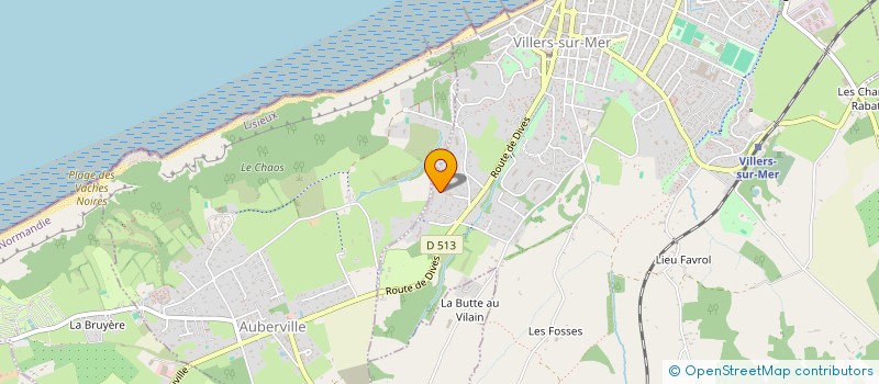 localisation de l'entreprise MADAME AMIRA GEBELI  VILLERS-SUR-MER