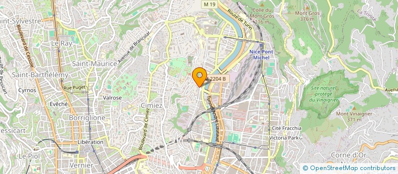 localisation de l'entreprise MADAME AMIRA GHAFFARI à NICE