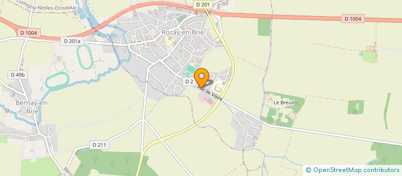 localisation de l'entreprise MADAME AMIRA IRMAL  ROZAY-EN-BRIE