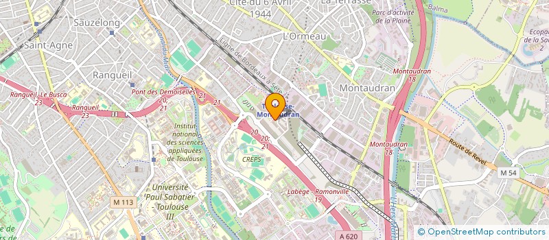 localisation de l'entreprise MADAME AMIRA JOUINI à TOULOUSE