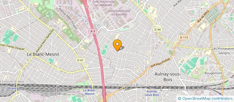 localisation de l'entreprise MADAME AMIRA KAROUI à AULNAY-SOUS-BOIS