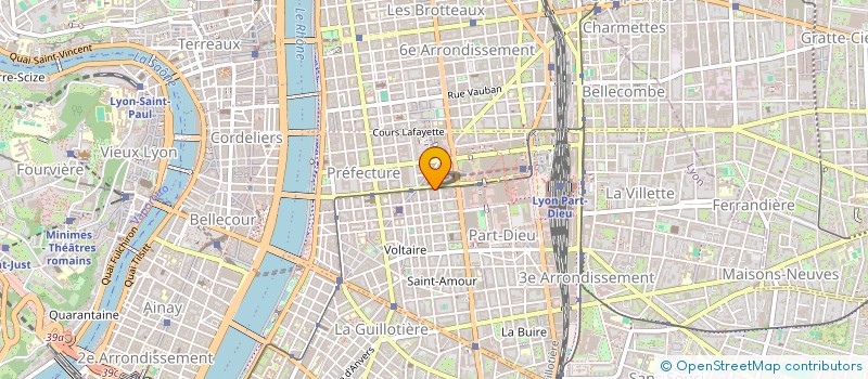 localisation de l'entreprise MADAME AMIRA KEIRA REGGAD  LYON 3EME