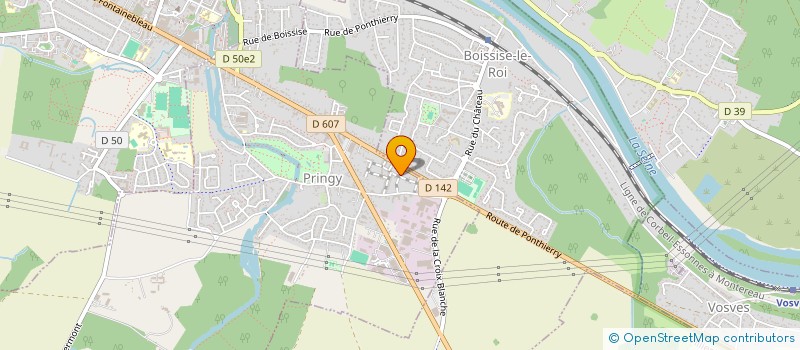 localisation de l'entreprise MADAME AMIRA LAOUITI  PRINGY