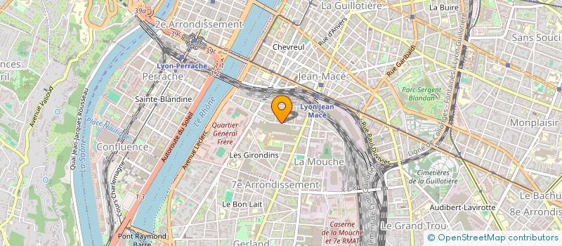 localisation de l'entreprise MADAME AMIRA LARAHC  LYON