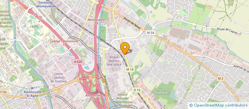 localisation de l'entreprise MADAME AMIRA MEDJAHED à TOULOUSE