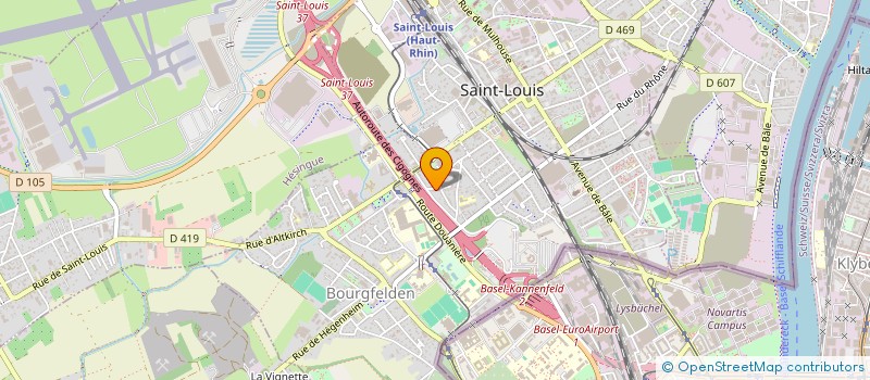 localisation de l'entreprise MADAME AMIRA-MELEK BOULAHLIB  SAINT-LOUIS