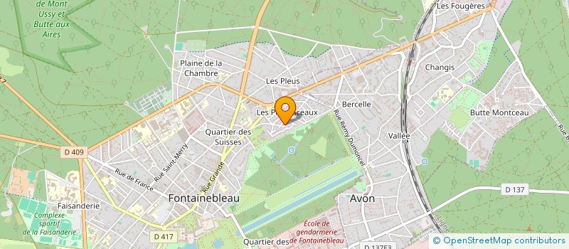 localisation de l'entreprise MADAME AMIRA MENSI à FONTAINEBLEAU