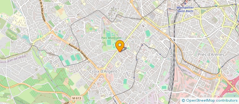 localisation de l'entreprise MADAME AMIRA MOUAKET à MONTPELLIER