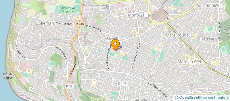 localisation de l'entreprise MADAME AMIRA NEBATI  LE HAVRE