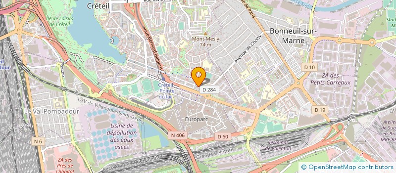 localisation de l'entreprise MADAME AMIRA RINAZ à CRETEIL