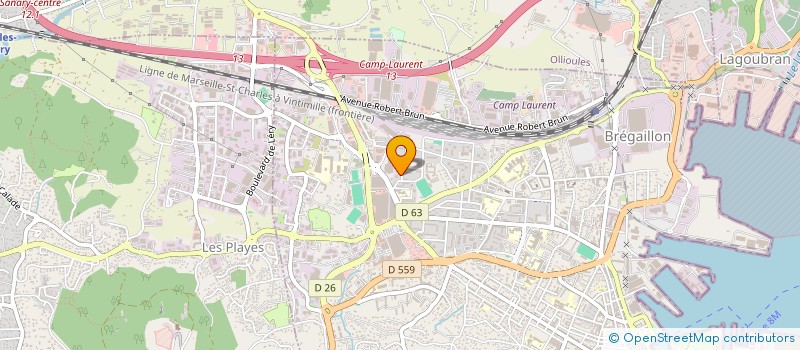 localisation de l'entreprise MADAME AMIRA TOUMI  LA SEYNE-SUR-MER